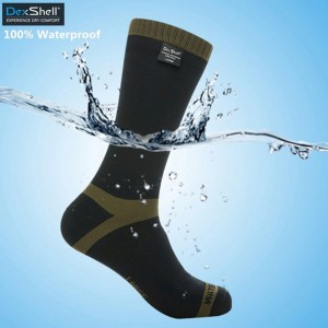 Носки водонепроницаемые Dexshell Trekking green, арт. DS636 [DEXSHELL]